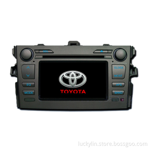 In-dash 7" touch panel car DVD player